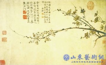 墨梅图卷 王冕.jpg 墨梅图卷 王冕.jpg