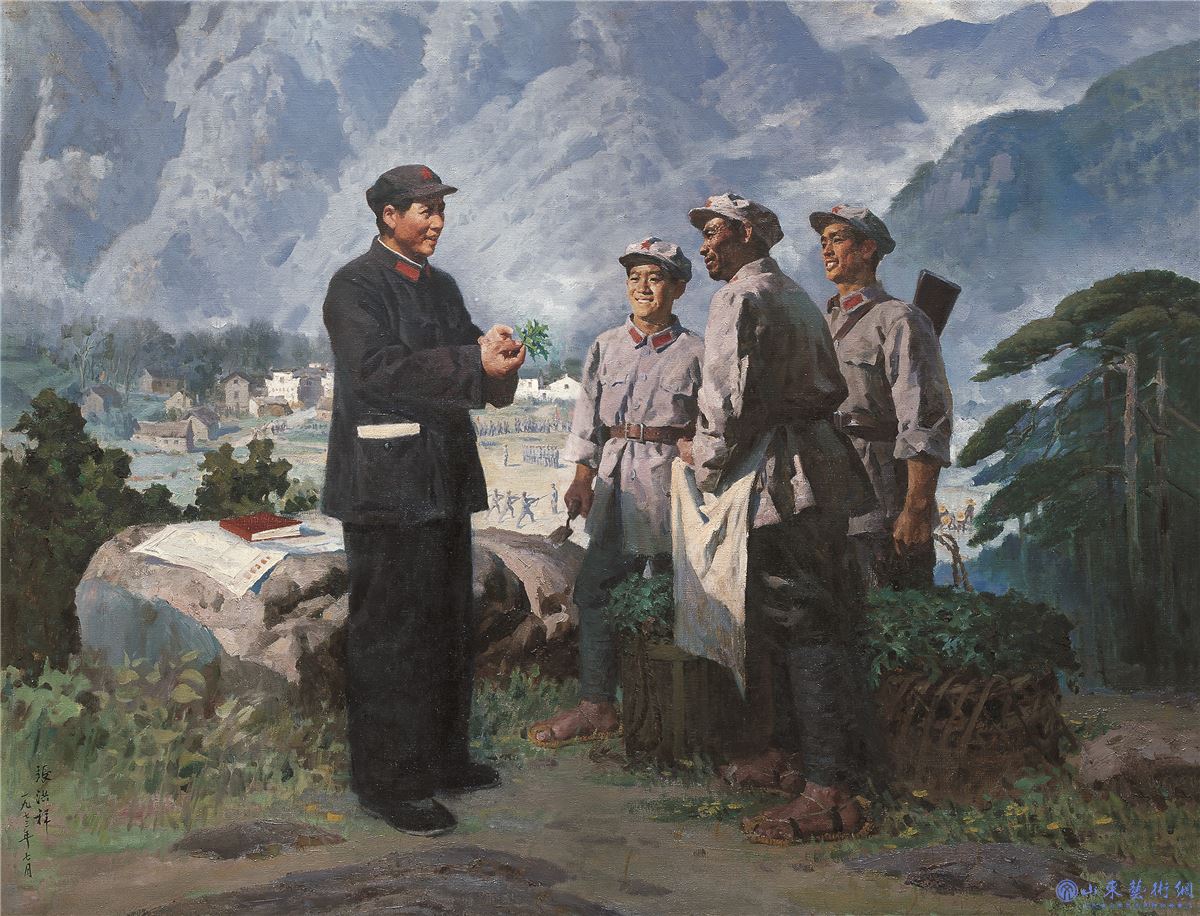 张洪祥 《艰苦岁月》 140×180cm 布面油画 1973年.jpg 张洪祥 《艰苦岁月》 140×180cm 布面油画 1973年.jpg