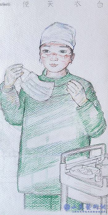 白衣天使(速写) 田黎明.jpg 白衣天使(速写) 田黎明.jpg