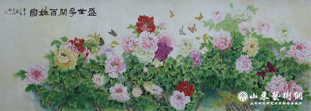高夫贵《盛世花开百姓家》墙绘.jpg