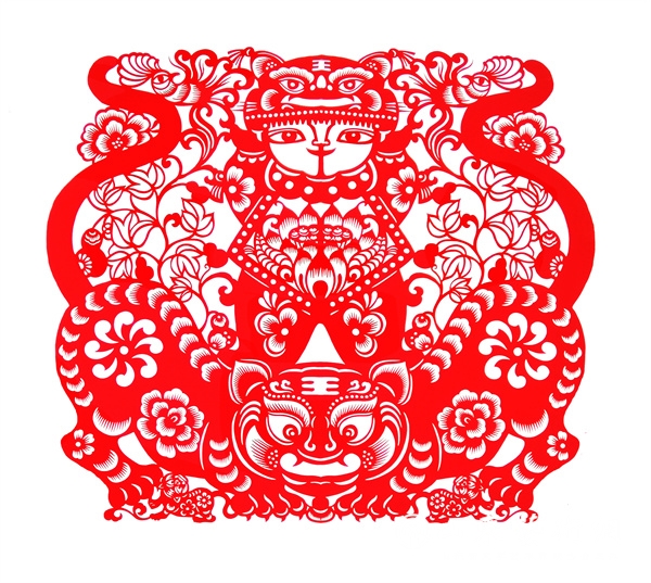 4.姚红《虎娃送福》.jpg