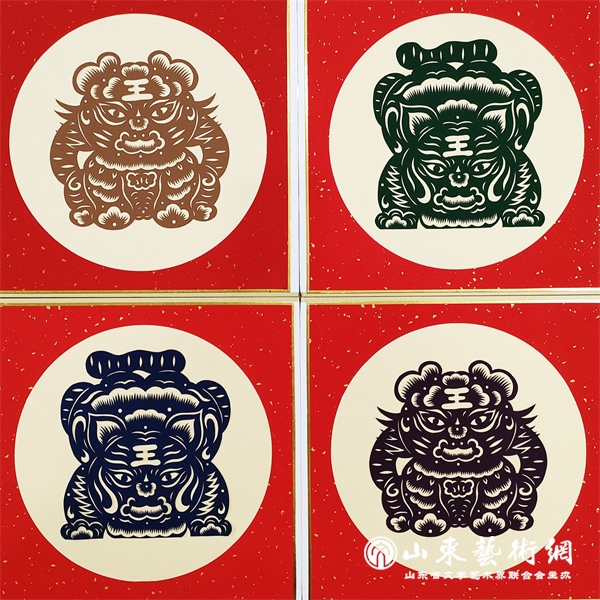 3、刘敏剪纸《瑞虎纳福》.jpg