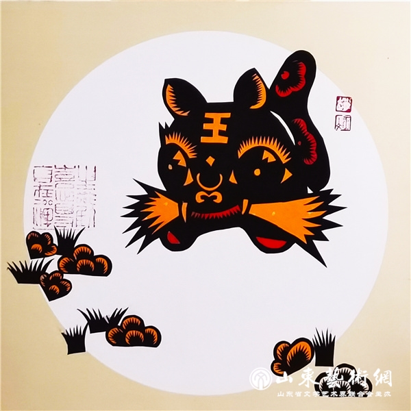 赵玉文作品《萌虎踏春》.jpg 赵玉文作品《萌虎踏春》.jpg