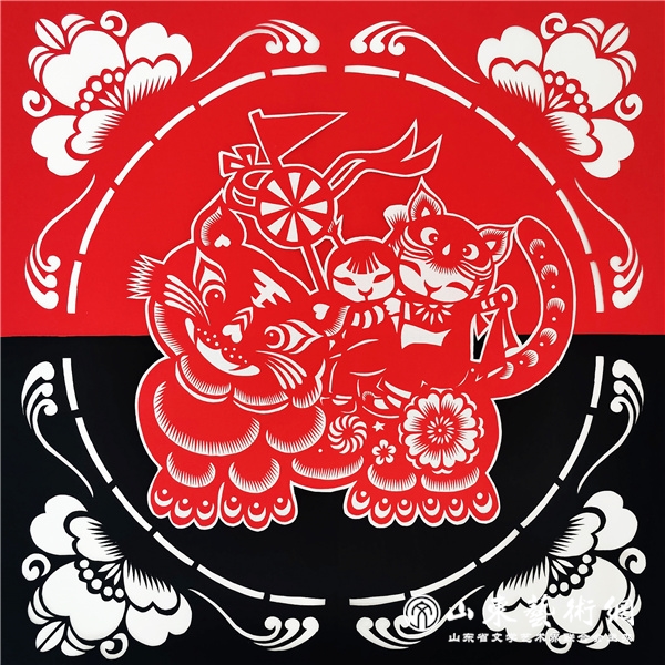 田湉剪纸 虎娃迎春.jpg 田湉剪纸 虎娃迎春.jpg