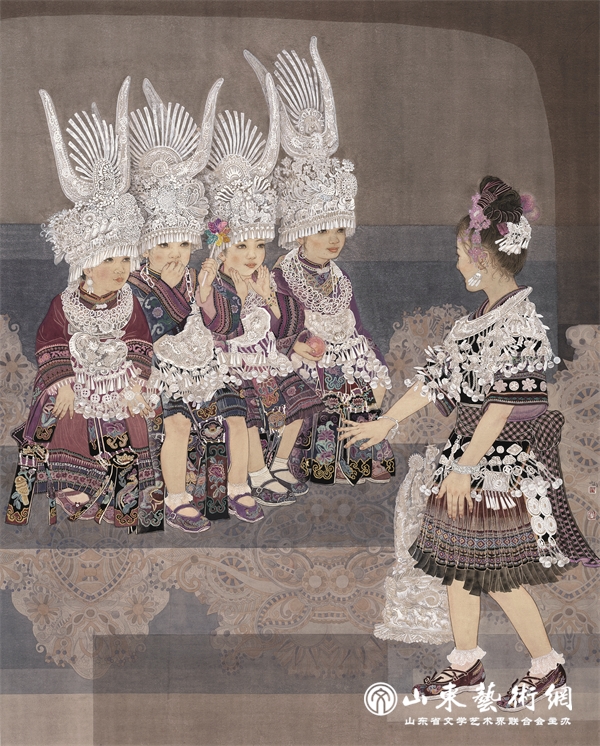 3-孙静《小老师》192×153cm 中国画 山东.jpg 3-孙静《小老师》192×153cm 中国画 山东.jpg