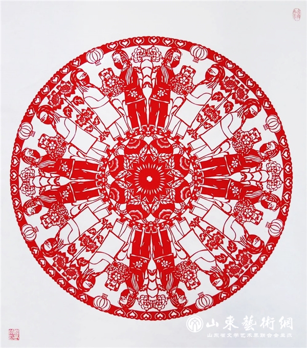 程丕昉《鲜花献给抗疫英雄》.jpg
