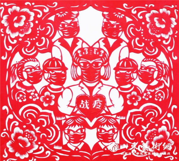 潍坊《万众一心 共同战疫》 董双强.jpg 潍坊《万众一心 共同战疫》 董双强.jpg