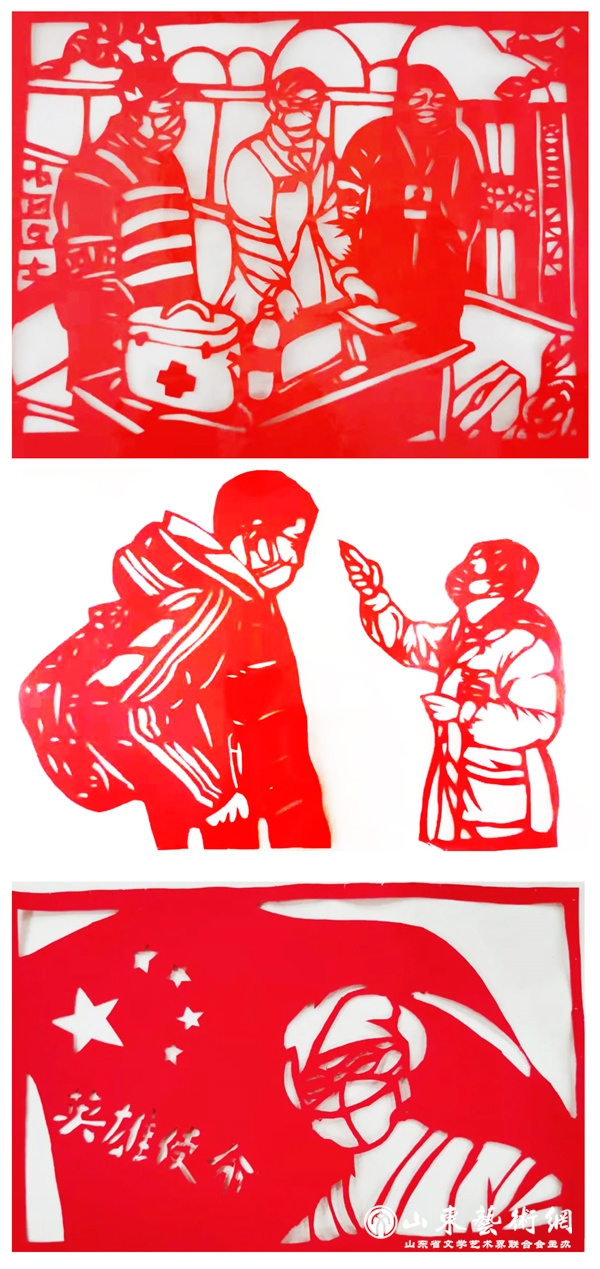 剪纸《严把防疫第一关》王淑红 烟台.jpg 剪纸《严把防疫第一关》王淑红 烟台.jpg