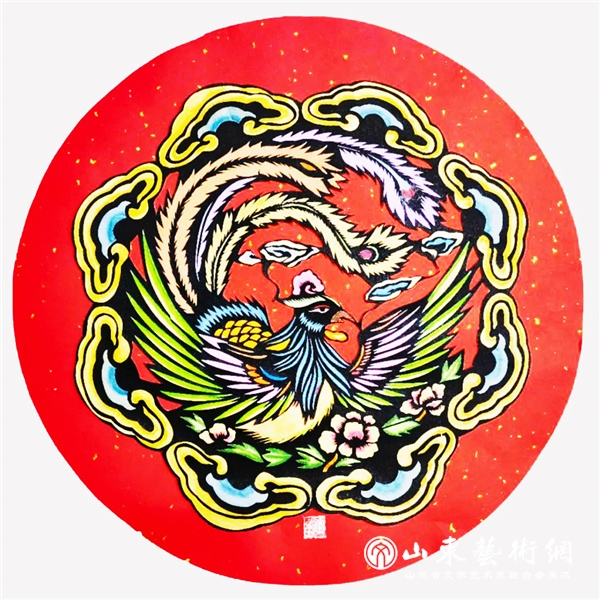 《涅磐重生》 剪纸 苗苗 临沂.jpg 《涅磐重生》 剪纸 苗苗 临沂.jpg