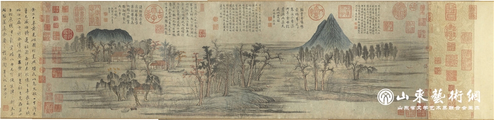 图15 赵孟頫《鹊华秋色图》.jpg 图15 赵孟頫《鹊华秋色图》.jpg