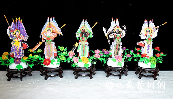 《曹州花供 五虎上将》时海峰.jpg 《曹州花供 五虎上将》时海峰.jpg