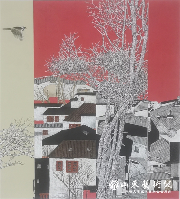 06刘导宏《春风将至》中国画.jpg 06刘导宏《春风将至》中国画.jpg