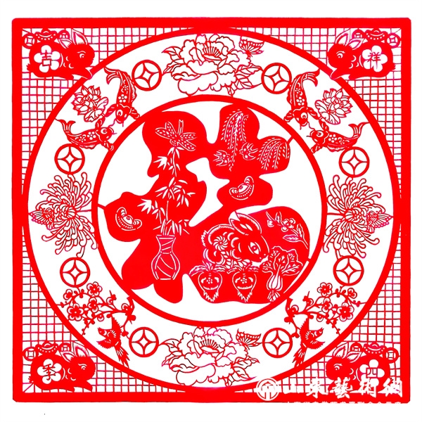 封子秀《瑞兔送福，吉祥四季》.jpg