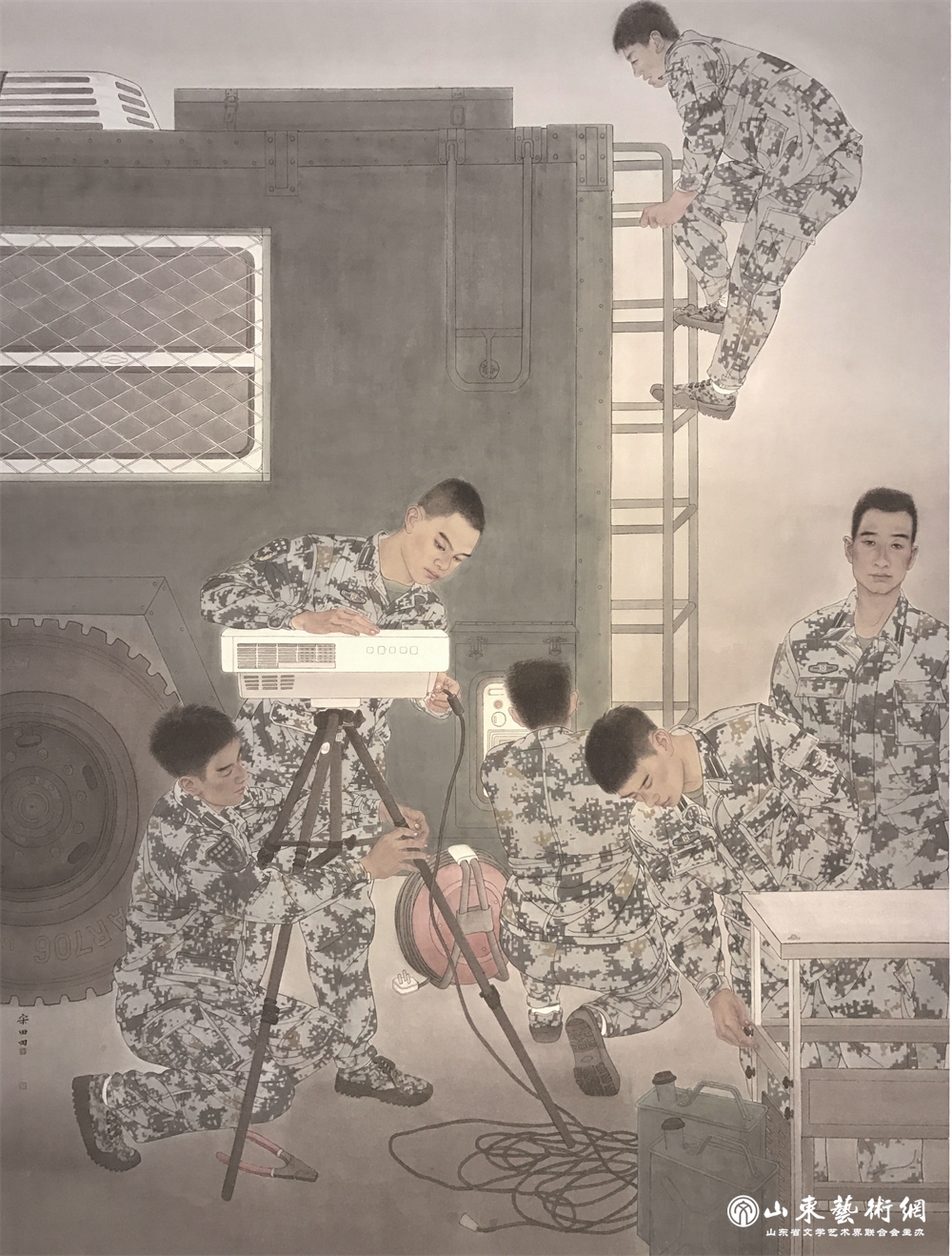 宋田田 《今晚有约》中国画 河北.jpg 宋田田 《今晚有约》中国画 河北.jpg