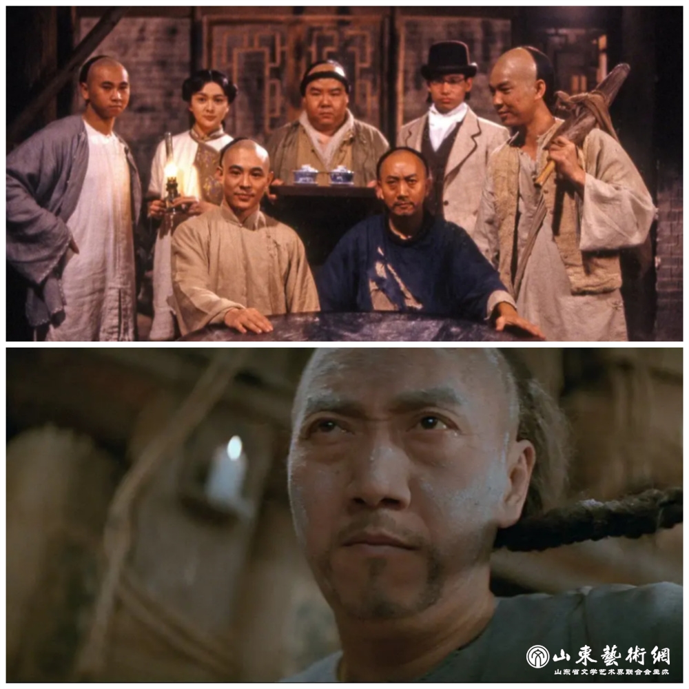 图4 《黄飞鸿》中来自山东的武师严振东(前右).jpg 图4 《黄飞鸿》中来自山东的武师严振东(前右).jpg