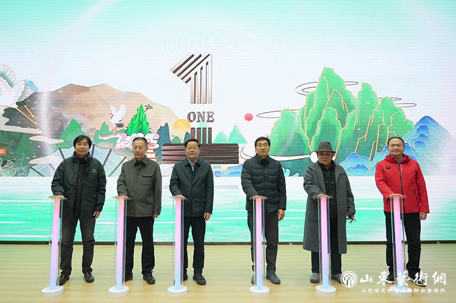 1王红勇、蒋晓光、张志民、王龙飞、兰绍彤、陈国力共同为展览启幕.JPG