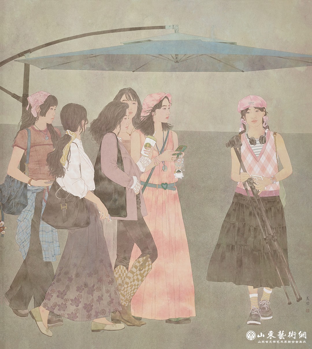 5赵美荣  胜日寻访  中国画  江苏.jpg