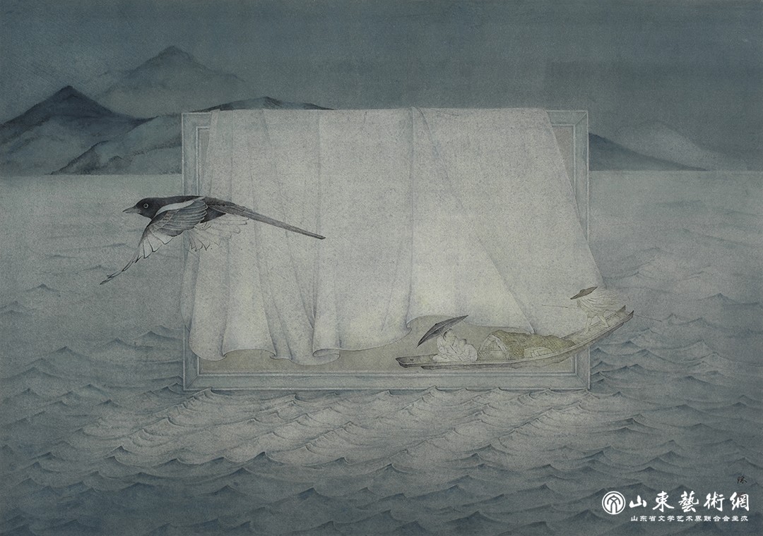 1陈宇 《探幕·渡》中国画  安徽.jpg