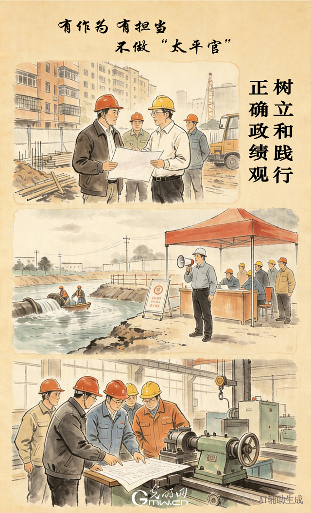 漫谈“政绩观”| 有作为 有担当 不做“太平官”